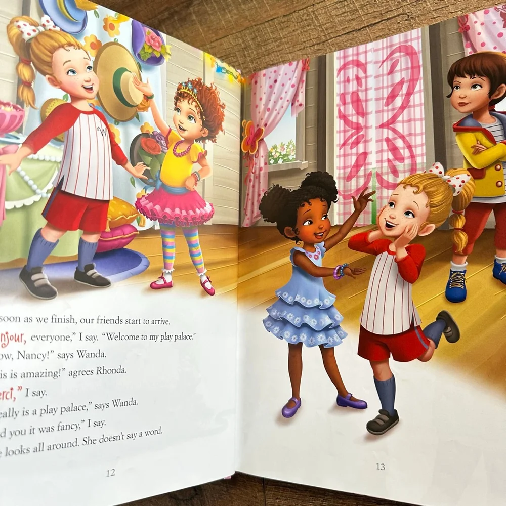 Disney Retired Junior Fancy Nancy 5 Minute Stories & Activity Book set Easter